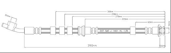 MOTAQUIP Jarruletku VBH1009