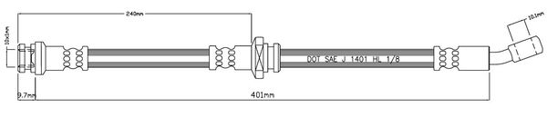 MOTAQUIP Jarruletku VBH1030