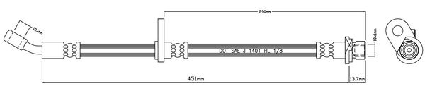 MOTAQUIP Jarruletku VBH1064