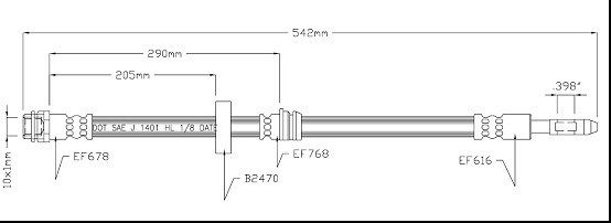 MOTAQUIP Jarruletku VBH1081