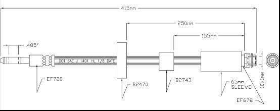 MOTAQUIP Jarruletku VBH1091