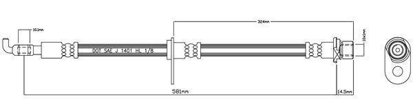 MOTAQUIP Jarruletku VBH1169