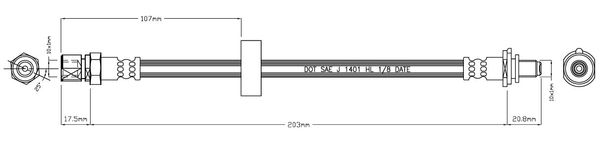 MOTAQUIP Jarruletku VBJ255