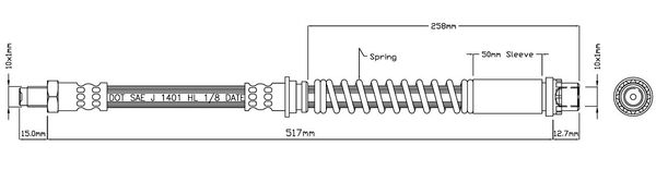 MOTAQUIP Jarruletku VBJ518