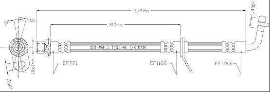 MOTAQUIP Jarruletku VBJ663