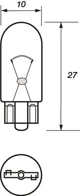 MOTAQUIP Polttimo, seisonta-/äärivalo VBU504