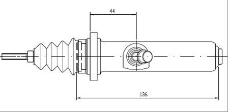 MOTAQUIP Pääsylinteri, kytkin VCM105