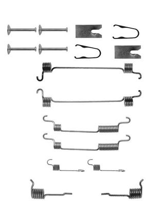 MOTAQUIP Tarvikesarja, jarrukengät VMK764