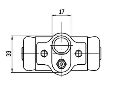 MOTAQUIP Jarrusylinteri VWC229