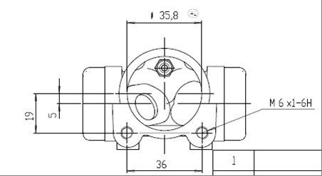 MOTAQUIP Jarrusylinteri VWC273