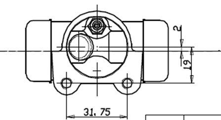 MOTAQUIP Jarrusylinteri VWC457