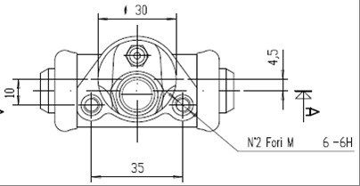 MOTAQUIP Jarrusylinteri VWC498