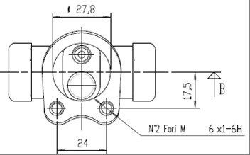 MOTAQUIP Jarrusylinteri VWC518