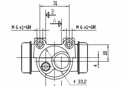 MOTAQUIP Jarrusylinteri VWC550