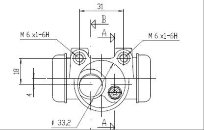 MOTAQUIP Jarrusylinteri VWC551