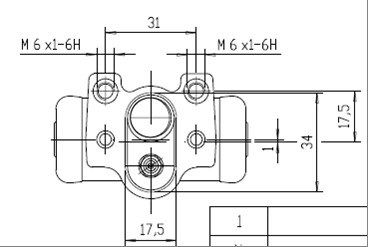 MOTAQUIP Jarrusylinteri VWC580