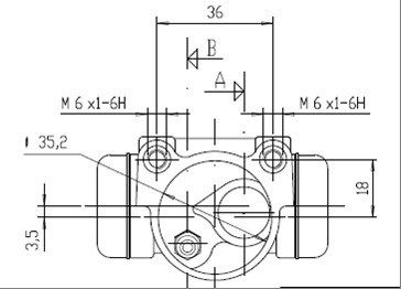 MOTAQUIP Jarrusylinteri VWC635