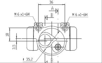 MOTAQUIP Jarrusylinteri VWC698