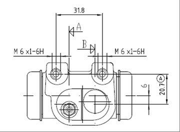 MOTAQUIP Jarrusylinteri VWC702