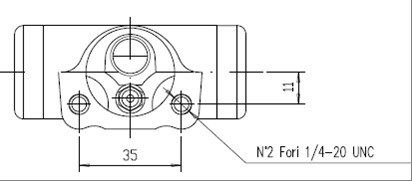 MOTAQUIP Jarrusylinteri VWC712