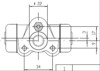 MOTAQUIP Jarrusylinteri VWC713