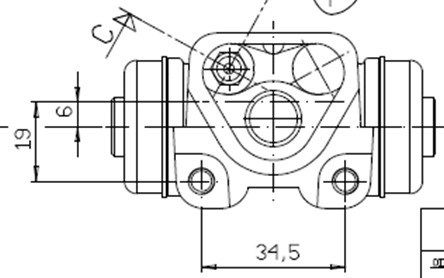 MOTAQUIP Jarrusylinteri VWC796