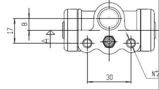 MOTAQUIP Jarrusylinteri VWC803