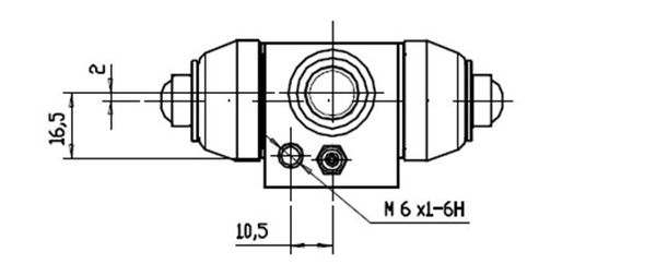 MOTAQUIP Jarrusylinteri VWC821