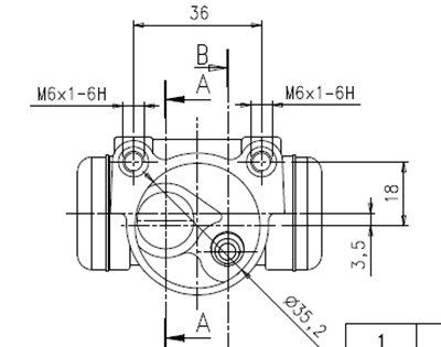 MOTAQUIP Jarrusylinteri VWC835