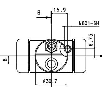 MOTAQUIP Jarrusylinteri VWC855