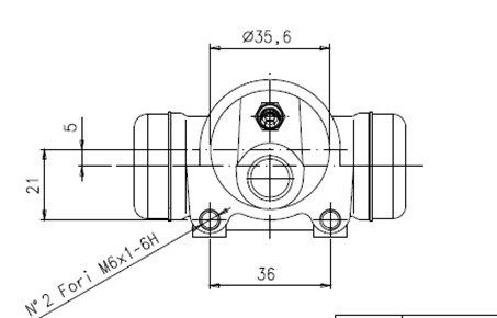 MOTAQUIP Jarrusylinteri VWC857