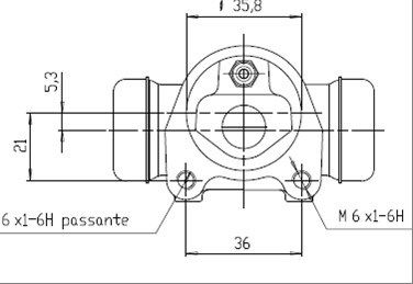 MOTAQUIP Jarrusylinteri VWC859