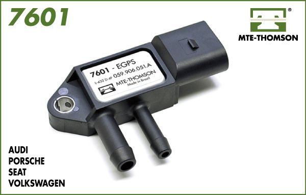 MTE-THOMSON Sensori, pakokaasupaine 7601
