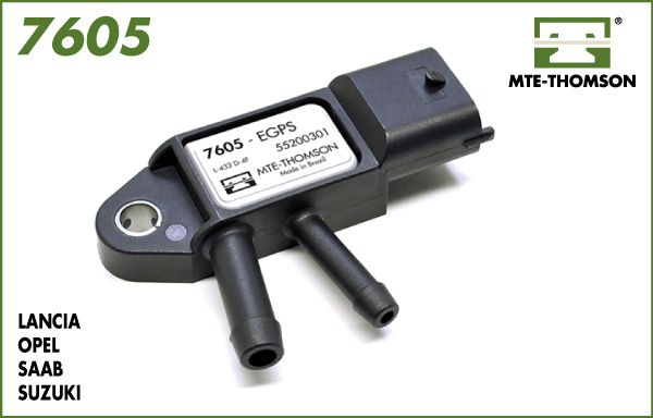MTE-THOMSON Sensori, pakokaasupaine 7605