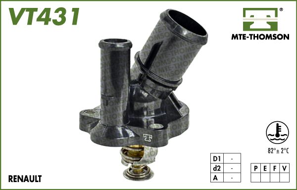 MTE-THOMSON Termostaatti, jäähdytysneste VT431.82