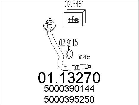 MTS Pakoputki 01.13270