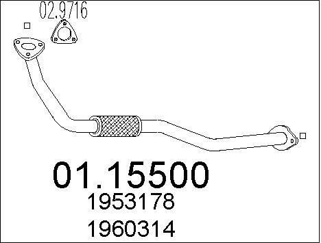 MTS Pakoputki 01.15500