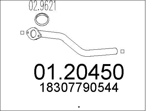 MTS Pakoputki 01.20450