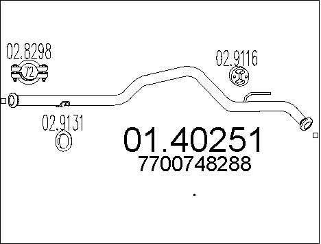 MTS Pakoputki 01.40251