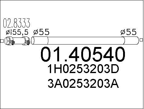 MTS Pakoputki 01.40540