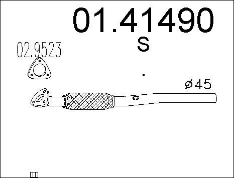 MTS Pakoputki 01.41490