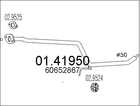 MTS Pakoputki 01.41950