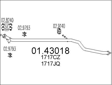 MTS Pakoputki 01.43018