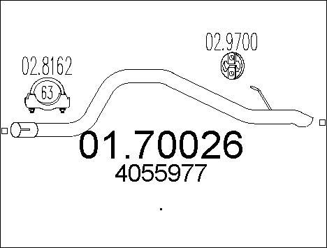 MTS Pakoputki 01.70026