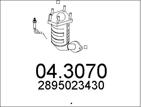 MTS Katalysaattori 04.3070