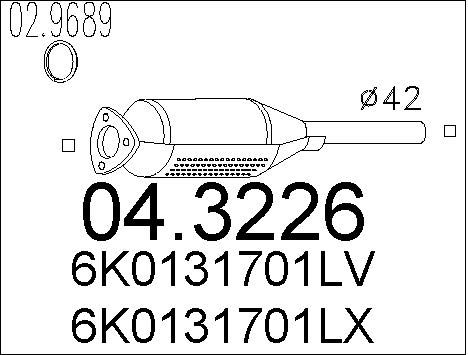 MTS Katalysaattori 04.3226