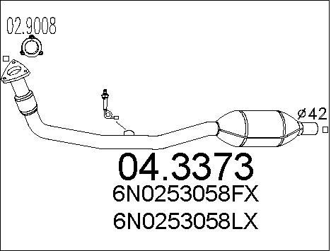 MTS Katalysaattori 04.3373