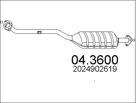 MTS Katalysaattori 04.3600