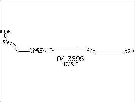 MTS Katalysaattori 04.3695