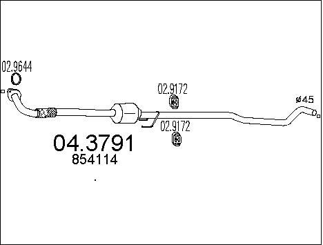 MTS Katalysaattori 04.3791